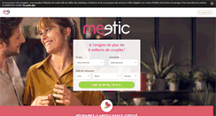 Desktop Screenshot of meetic.fr
