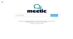 Desktop Screenshot of meetic.com.br