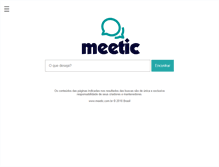 Tablet Screenshot of meetic.com.br