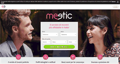 Desktop Screenshot of meetic.it