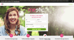 Desktop Screenshot of meetic.es